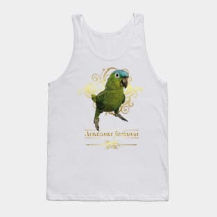 blue-crowned parrot Tank Top